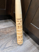 Load image into Gallery viewer, Name carved baseball bat
