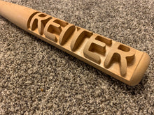 Load image into Gallery viewer, Name carved baseball bat
